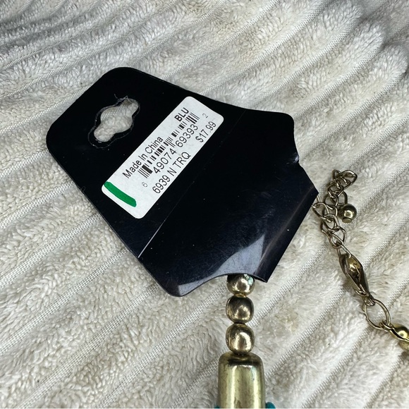 Catherine Stein Design Multiple strands turquoise beaded necklace - Picture 5 of 9